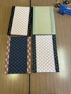 すいすいらんど　足立区　綾瀬　東綾瀬　東和　小川畳店　畳　ミニ畳　ワークショップ　手作り体験　子供と参加　大人の趣味　親子参加　小学生　畳縁　畳表