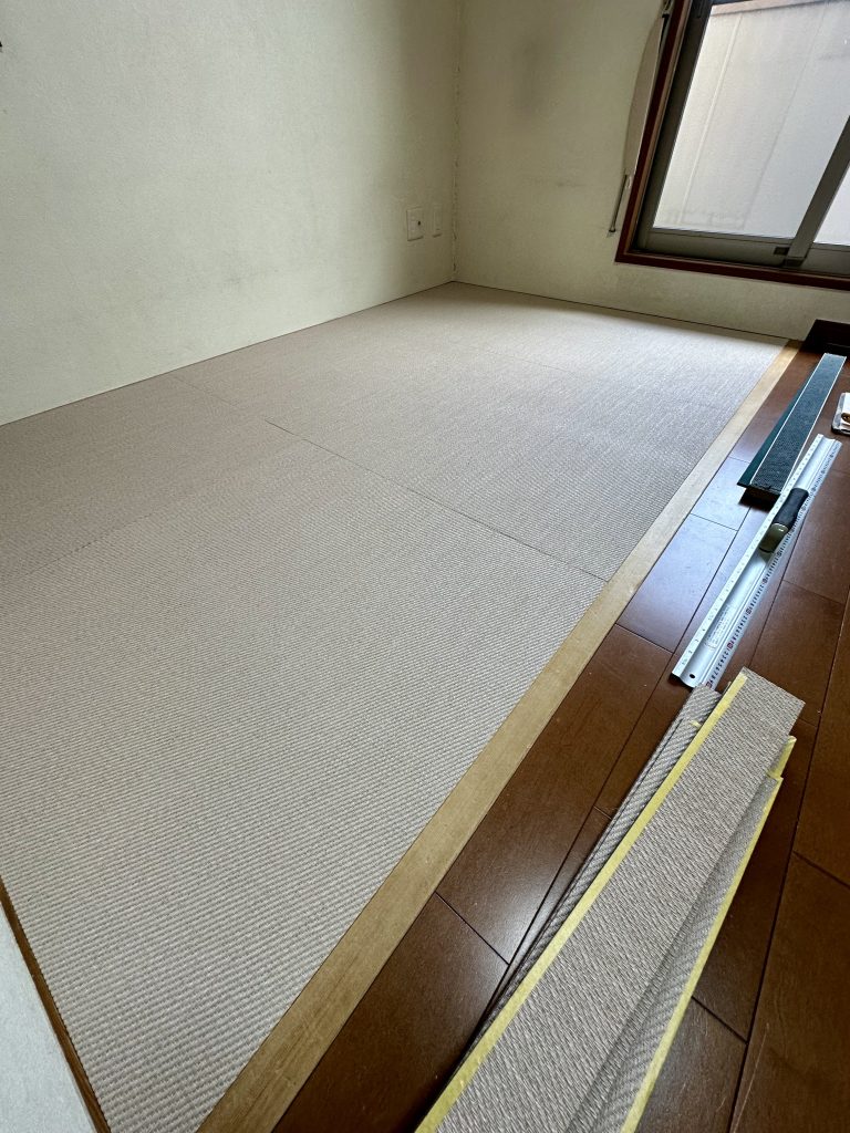 足立区 綾瀬 薄い畳 薄畳 ヘーベルハウス 畳 畳替え 畳張り替え ReFace リフェイス