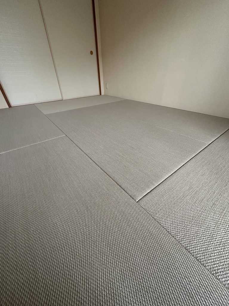 畳　畳替え　畳張替え　ReFace リフェイス  和モダン　マンション　葛飾区　亀有　足立区　防音　畳　防音床材